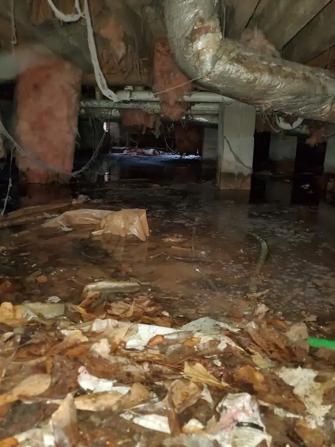 Crawl space flood assessment for Leak Detection & Repair in Dayton